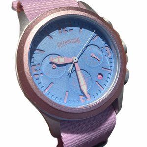 Vilebrequin LIMITED EDITION Chronograph Pink / Blue (NWT)